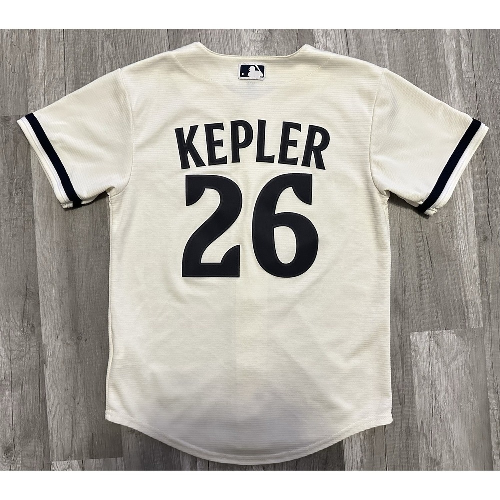 Max Kepler‎ Minnesota Twins Nike Alternate Limited Player Jersey Cream Boy Small